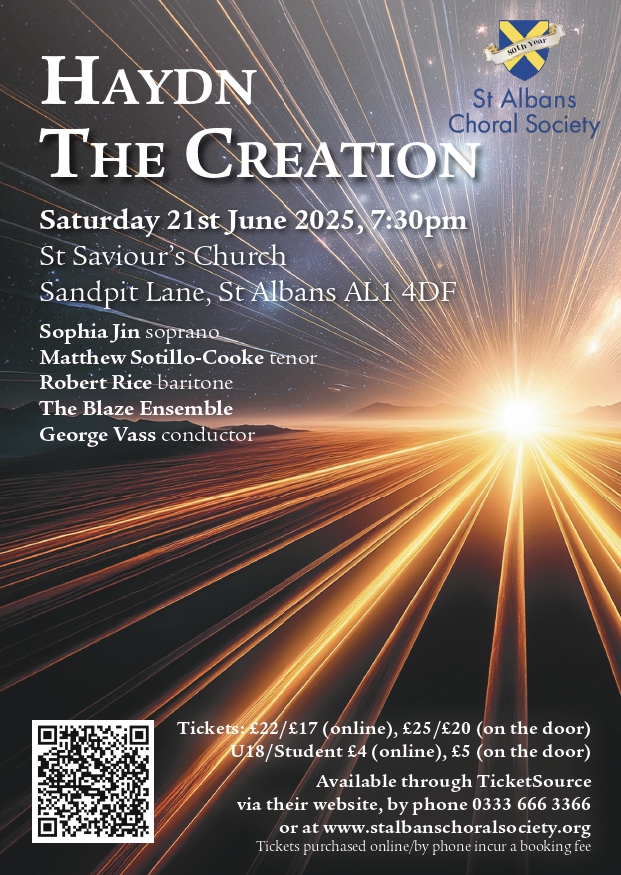 St Albans Choral Society: June 2025 Concert