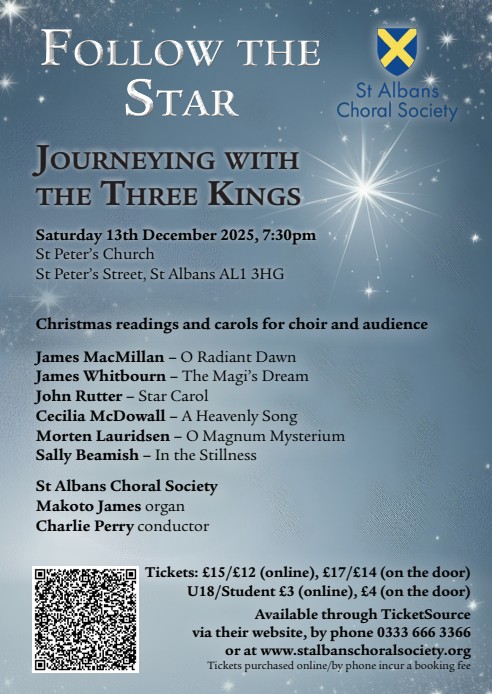 St Albans Choral Society: Dec 2025 Concert